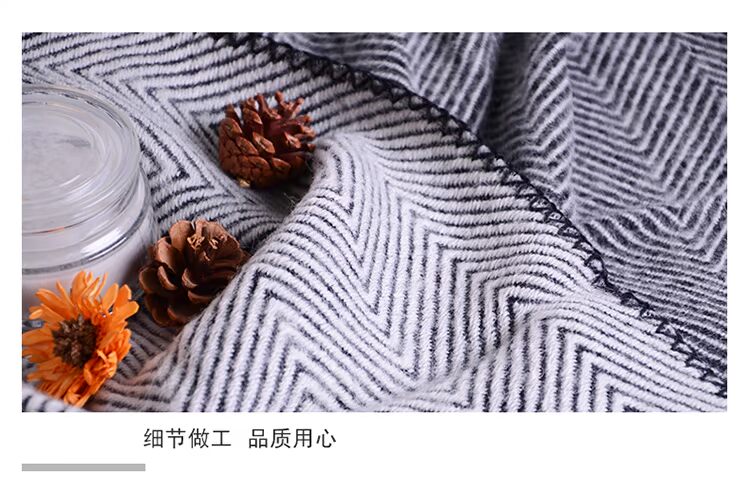 Casual len cashmere gia đình chăn thảm Bắc Âu chăn đan gió phòng ngủ sống sofa ngủ say sưa chăn ban công nhỏ - Ném / Chăn chăn nỉ cho bé