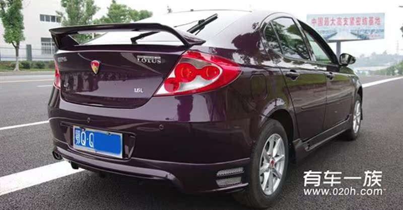 Áp dụng cho Lotus L3 cánh sau sen L3 cánh đuôi sửa đổi đặc biệt L3 hatchback sửa đổi với đuôi sơn - Sopida trên đuôi gió pista