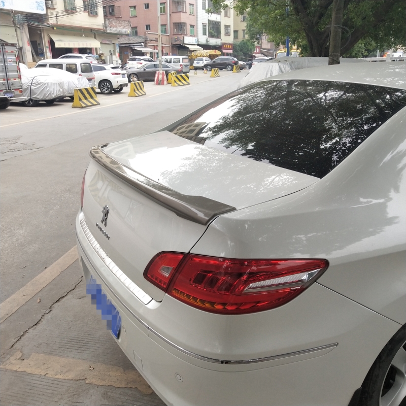 Peugeot 408 cánh đuôi Peugeot 2010-2013 phần 408 cánh đuôi Phần cũ 408 sửa đổi đuôi không đục lỗ đặc biệt cánh lướt gió mazda 2