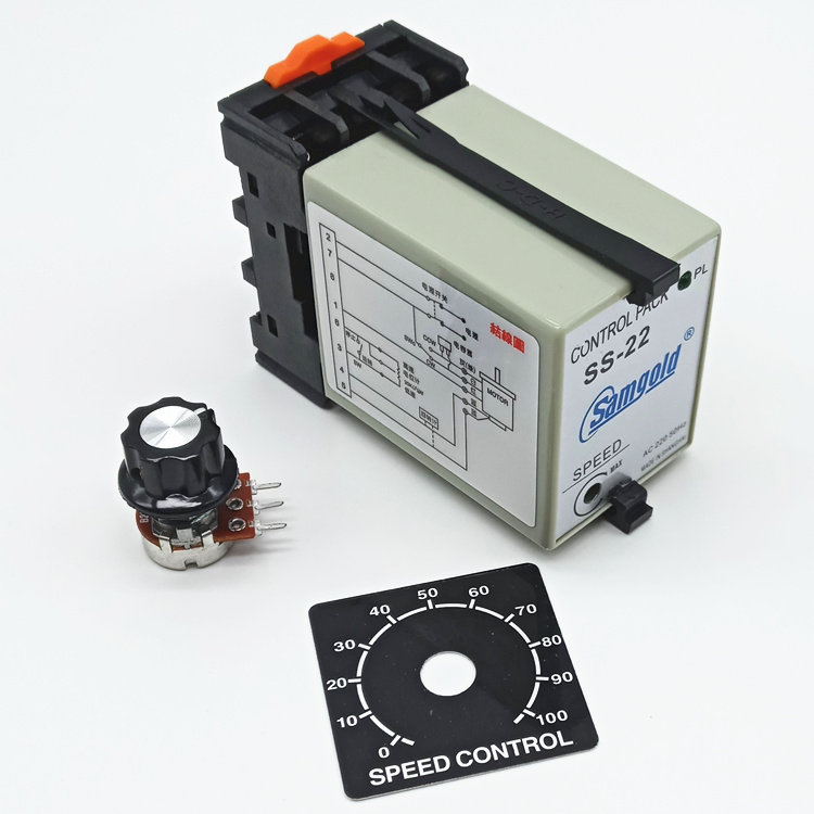SS-22 separate single-phase AC motor governor SS-22 motor controller 6W-250W spl
