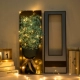 Синяя подарочная коробка, льняная сумка