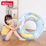 Мультяшный желтый плавательный круг, динозавр