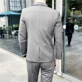 Пиджак классического кроя, трендовый комплект для отдыха, осенний классический костюм, куртка, в корейском стиле