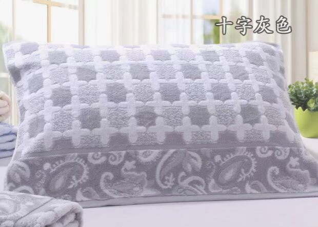 Hai trang bị hai mặt lớn dày bông khăn phần dày hơn một vài đôi gối mềm mại và thoải mái thở - Khăn gối khăn trải gối