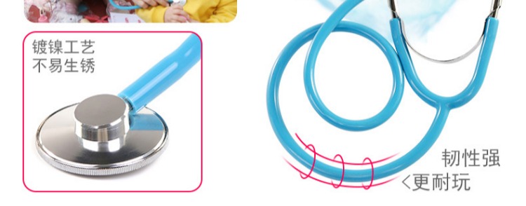 Bác sĩ trẻ em đồ chơi cô bé y tá tiêm kim ống nghe cậu bé mô phỏng chơi nhà y tế hộp công cụ bộ xếp hình lego cho người lớn
