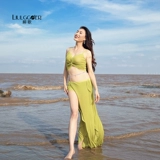 Комплект, сексуальная спортивная одежда, длинная юбка для тренировок, костюм, подходит для начинающих