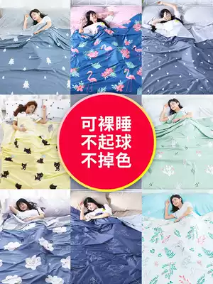 The hotel dirty sleeping bag, travel sheets travel anti-dirty quilt cotton portable double hotel artifact