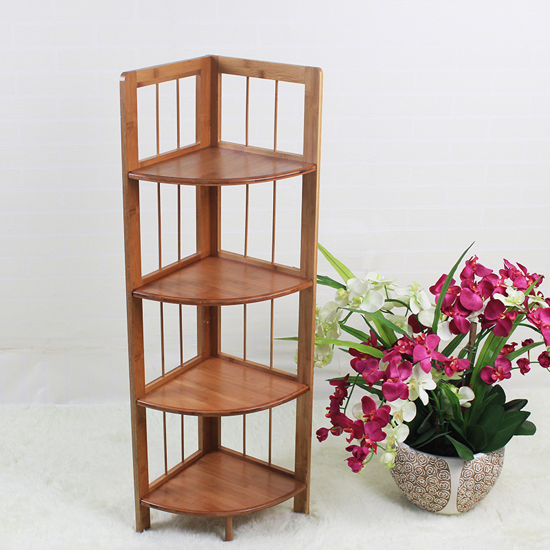 Tre phòng khách lưu trữ góc khung phân vùng sàn gỗ rắn khung phòng tắm góc phòng ngủ nhà bếp đặc biệt - Kệ kệ giày gỗ