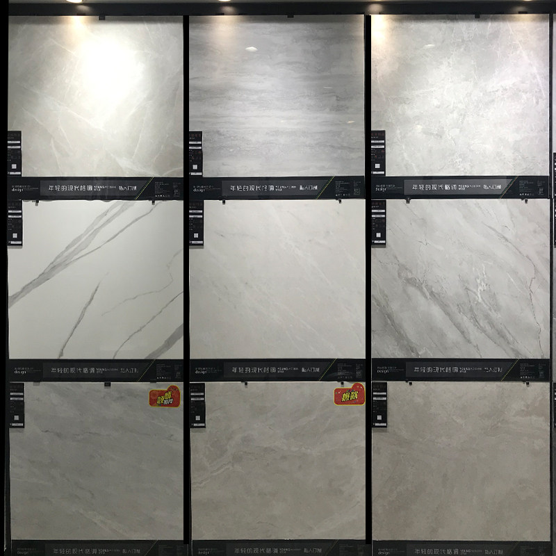 Grey Throw Glazed Through Body Marble Tile Floor Tiles 800x800 Living-room Anti-Slip Bedroom Floor Brick Bright Light Wear-Taobao