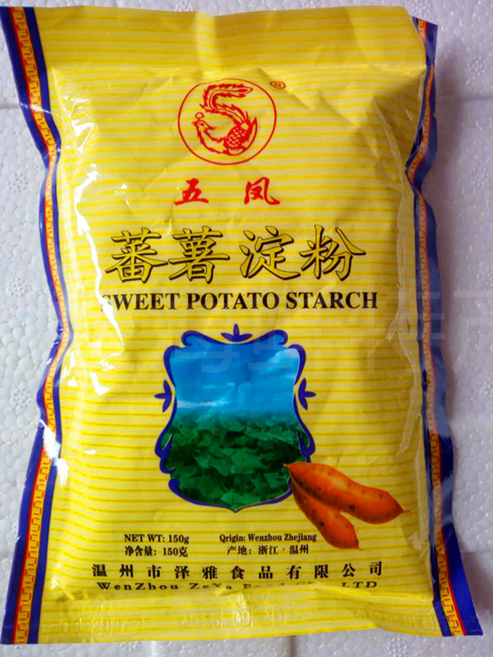 Zhejiang Agricultural Products Wufeng Sweet Potato Starch Food Additive-free Cooking Snack Thicken Powder 150g