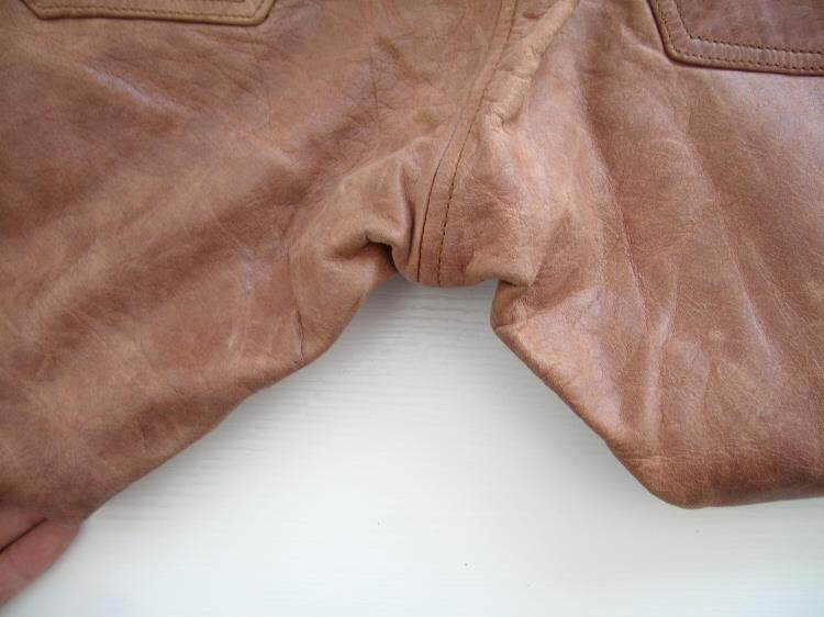 Pantalon cuir homme Première couche de cuir - Ref 1492949 Image 9