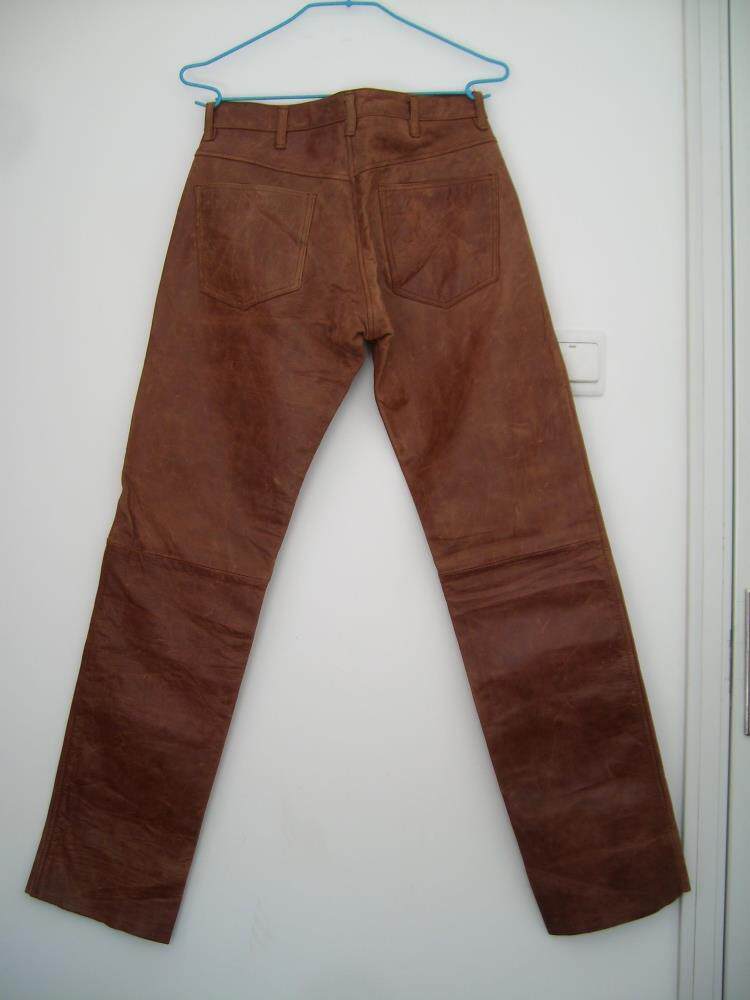 Pantalon cuir homme Première couche de cuir - Ref 1492949 Image 6