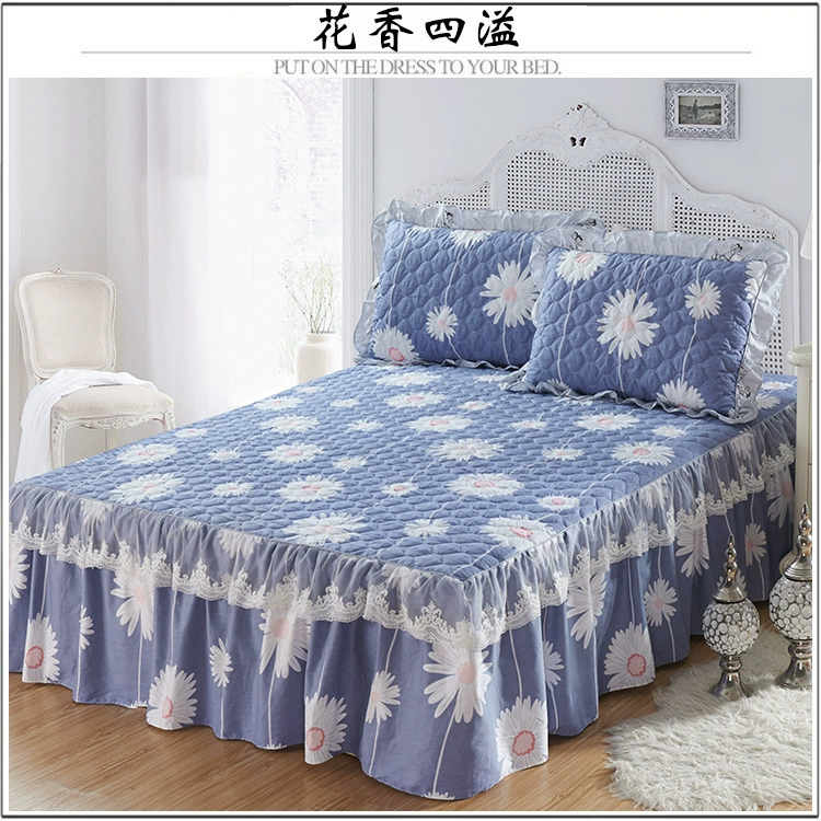 Khăn trải giường bằng vải cotton dày, trải giường bằng vải bông, vải chống trượt, trải giường, trải giường 1,5m1,8 m