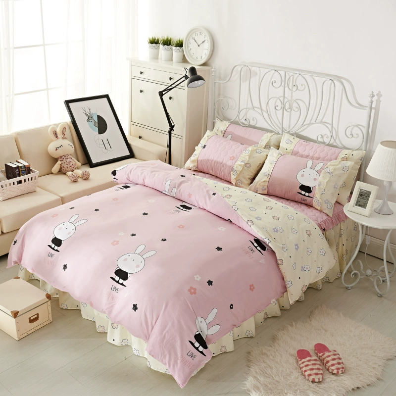 Dày giường váy ngủ váy mảnh duy nhất của bông bông khăn trải giường giường bông nệm bảo vệ tấm bìa trượt và bông - Váy Petti