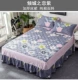 Bộ đồ giường bằng vải cotton dày đơn trải giường bằng vải cotton hoạt hình đôi đôi Simmons trải giường bằng tấm bạt lò xo