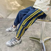 Boy sports pants 2021 Spring new ocean gas spring and autumn children pants thin CUHK Fry Street Spring Clothing