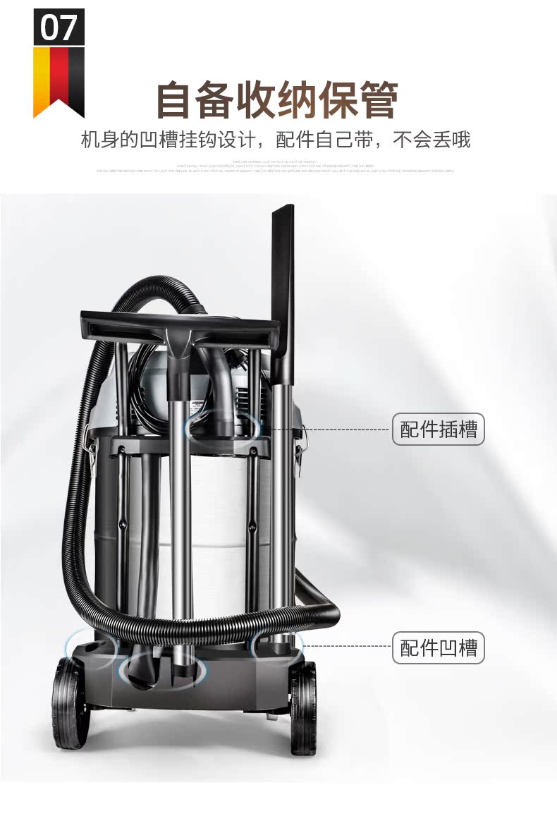 máy hút bụi không dây samsung Máy hút bụi Kaichi nhà mạnh công suất cao 2000W xưởng công nghiệp khách sạn thương mại máy rửa xe hấp thụ nước - Máy hút bụi máy hút bụi điện máy xanh