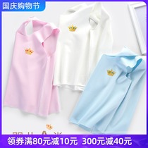 Autumn baby vest newborn belly body no trace vest pure cotton spring and autumn childrens baby base