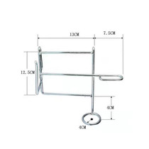 Gun Rack Electric Shock Wrench Galvanized Steel Bracket Dead Plate Hand Hook Multifunction Rack Subwork Woodworking Rack