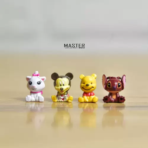 Оригинальный одиночный Statter Bear Epimi Studi Anqi Mary Cat Mickey Mini Mini Model Model Toys