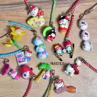 Hello kitty, защитный амулет, мультяшная кукла, подвеска, маленькая игрушка