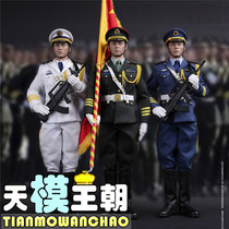 DAMTOYS DAM 78029 1 6 Army Navy and Air Force Honor Justice Red Division Chinese Peoples Army