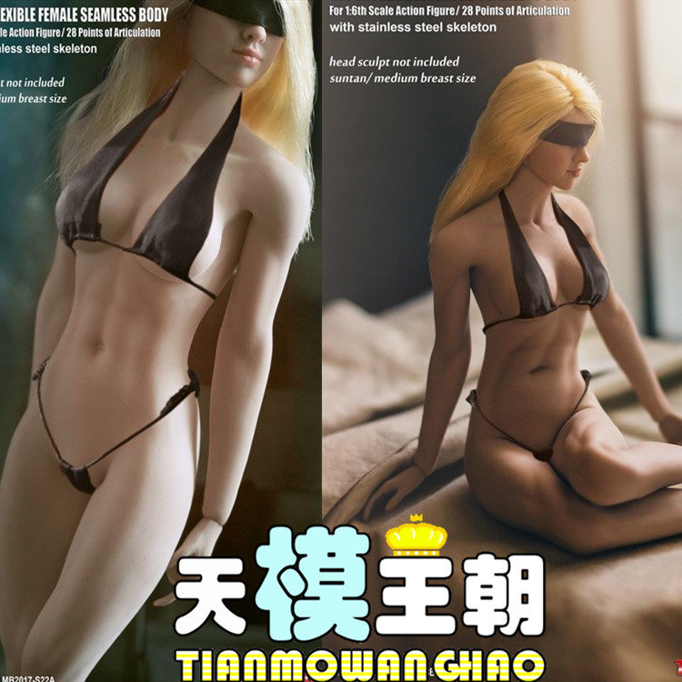 Tianmo TBLeague PHICEN 1 6 steel bone female plastic body mid-chest S22A S23B spot