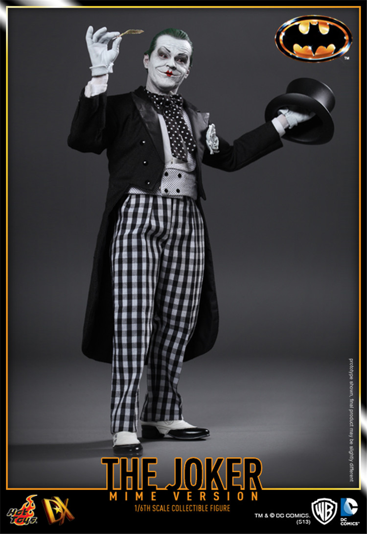 Купить атрибутику Фигурка Joker Hot Toys Джокер Джек Николсон Batman 1989 мерч