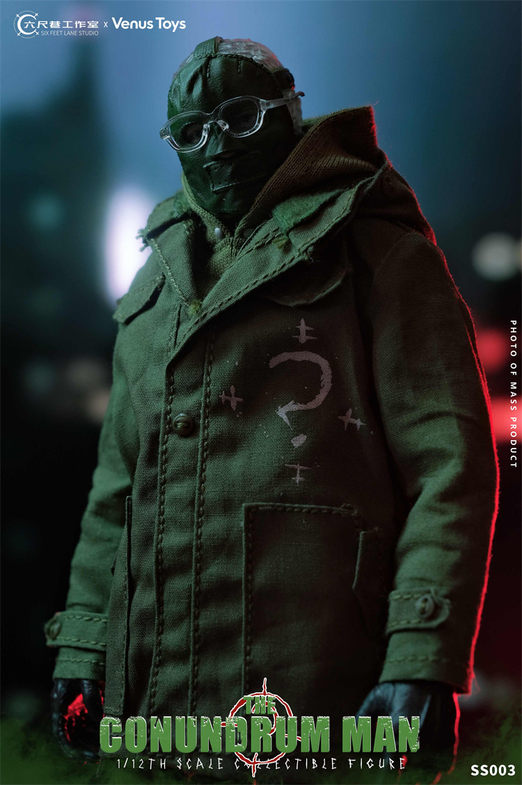 Six Feet Lane Studio x Venus 1/12 Riddler SS003 Action Figure In