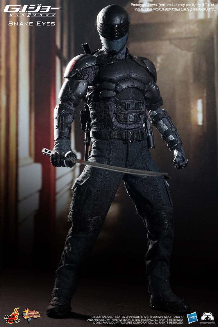 Hot Toys G.I. Joe Exclusive フィギュア Hot Toys G.I. Joe Retaliation Storm Shadow 1:6 Scale Figure – The