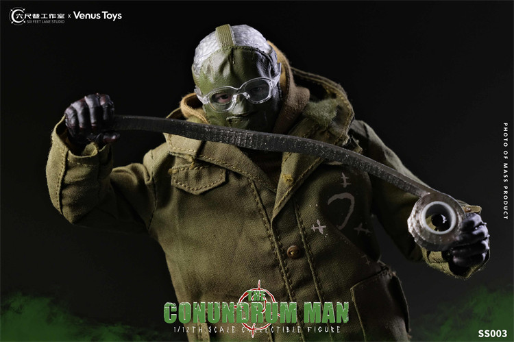 Six Feet Lane Studio x Venus 1/12 Riddler SS003 Action Figure In