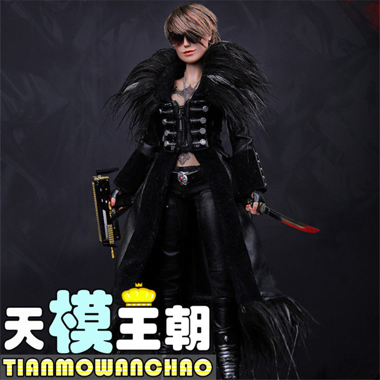 DAMTOYS DAM GK008 1 6 Original Series Gangster Kingdom Black Peach 6 Movable Man Occasional Spot