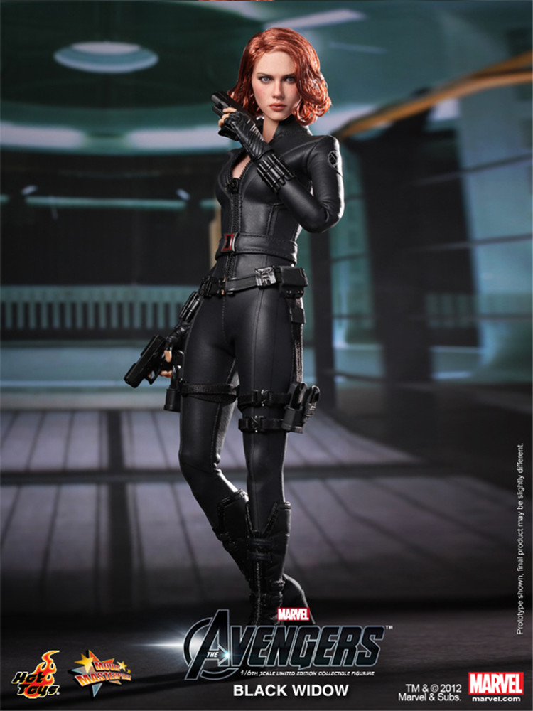 Купить атрибутику Фигурка Черная Вдова Скарлетт HOT TOYS Коллекционная атрибутика