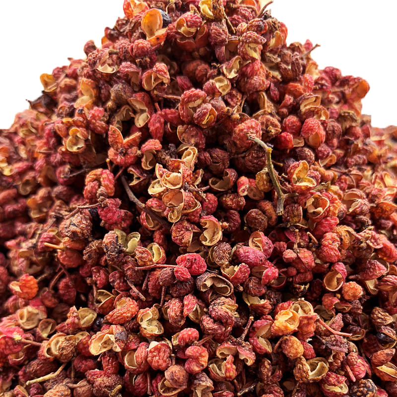 Ten pieces of Sichuan Hanyuan Qingxi specialty intermediate red pepper cinnamon red robe pepper 50g