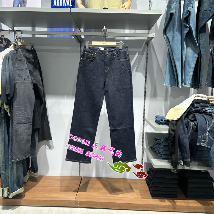 Lee Genuine Product from the Store 2026 Autumn Women's 429 Style Straight-Leg Jeans Lwb266429209121-898L00 Lee Genuine Product from the Store 2026 Autumn Women's 429 Style Straight-Leg Jeans Lwb266429209121-898L00