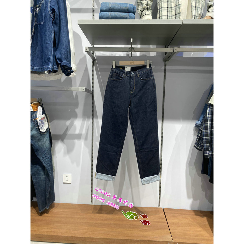 Lee Genuine 2026 Autumn and Winter Women's 411 Fleece-Lined Loose Jeans Lwb266411101292-898L00