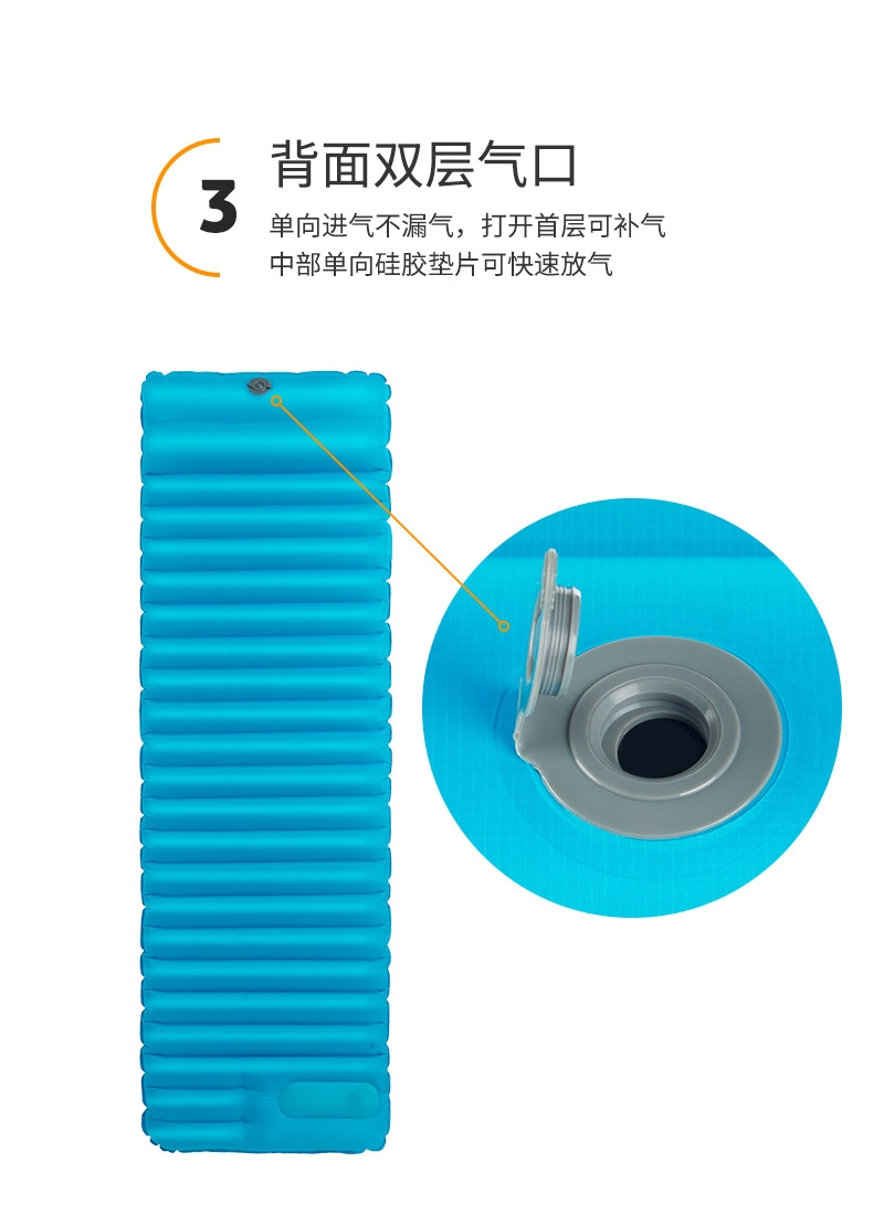 [Tự vận hành] Naturehike di động đệm ngủ đệm dày ngoài trời nệm nệm cắm trại mat - Thảm chống ẩm / Mat / Gối thảm du lịch