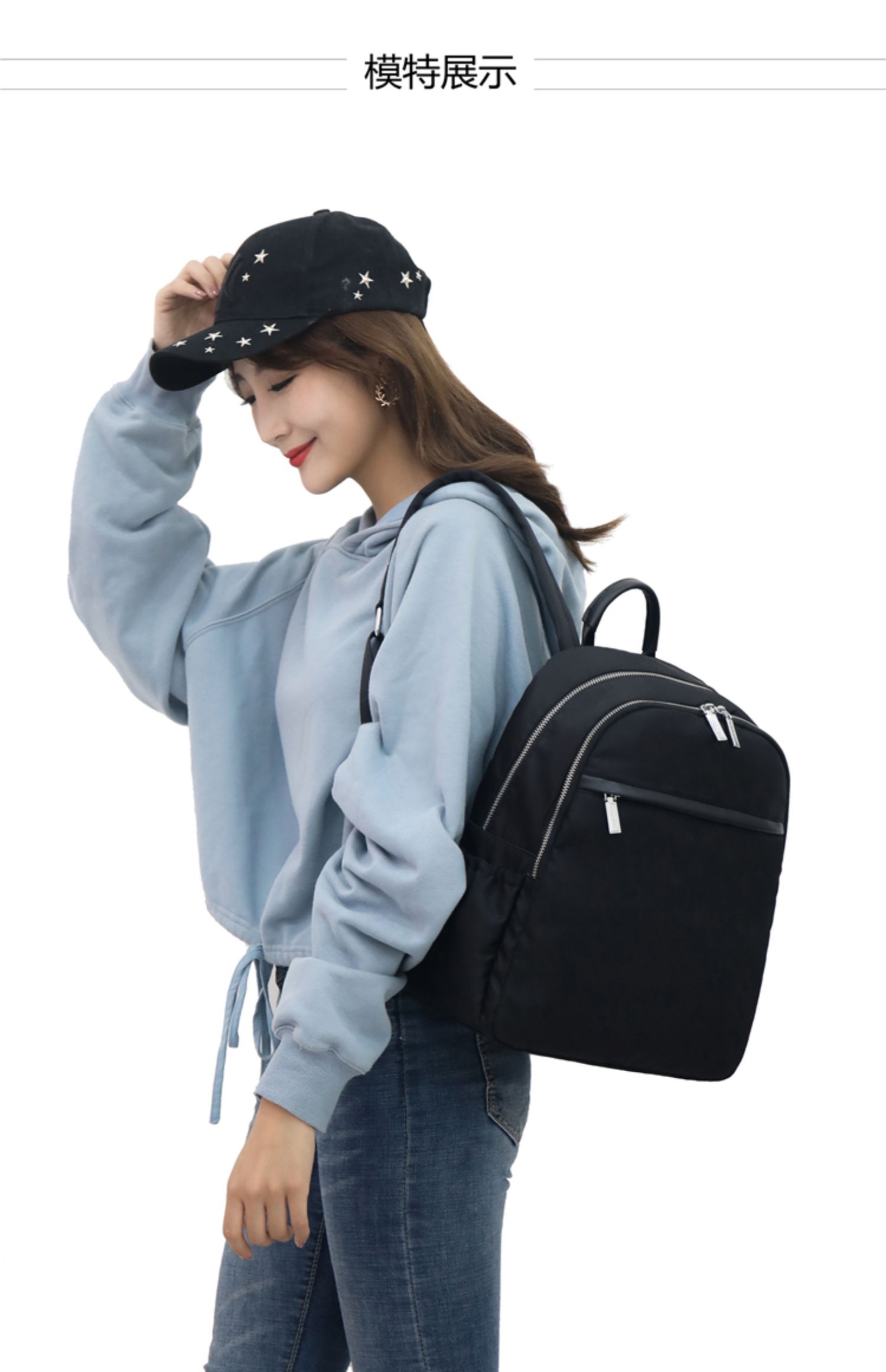 Oxford túi đeo vai nữ 2019 phiên bản mới của Hàn Quốc của nylon thời trang du lịch hoang dã vải nữ túi nhỏ ba lô - Ba lô cặp đi học nữ cấp 2
