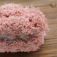 Круглый цветочный персиковый порошок 1