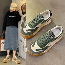 shi qiao footwear Co. Ltd. explosion jie fan road shoes invisible increased thick breathable casual shoes ins forrest gump xie