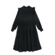 Girls dress 2022 new fashion temperament little fairy mid-length cake skirt girl foreign style parent-child autumn dress