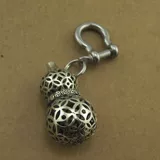 Креативный ретро медный латунный брелок ручной работы, подвеска