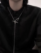 (Spot)Werkstatt Munchen M3015 Multi-wearing ring Sterling silver necklace