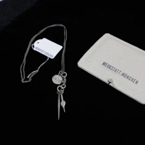 ｜Domestic Spot｜Werkstatt Munchen M3877 German Handmade time Pointer Sterling Silver Necklace