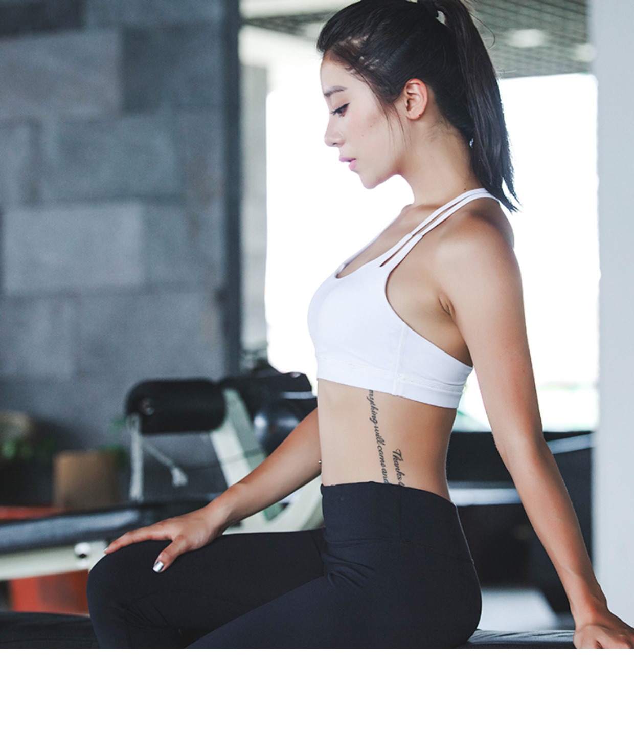Không có vòng thép cường độ cao đồ lót thể thao nữ tập thể dục chạy thể thao áo ngực chuyên nghiệp thu thập lại đẹp chống sốc áo tập gym nữ