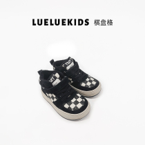 Everyone looking forward to the checkerboard small shoes to giggle ~ Neyriga suede ultra warm