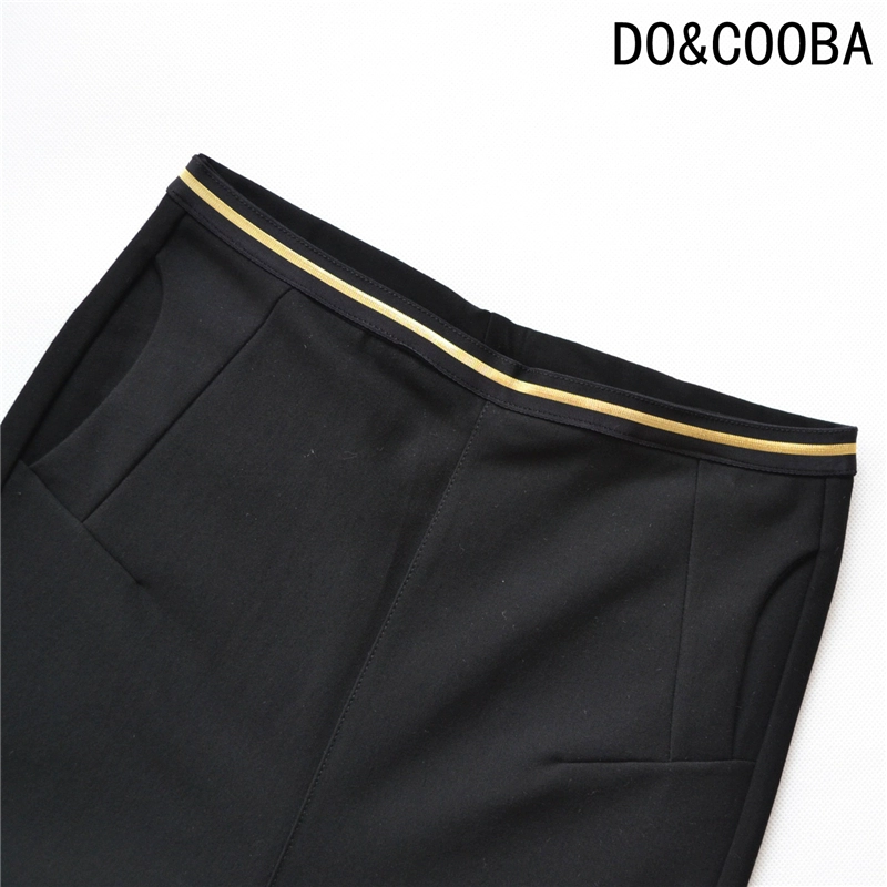 DO & COOBA eo cao mặc quần legging, thoáng mát, thu đông, size lớn, quần đen nhỏ, em gái mập, quần bó sát