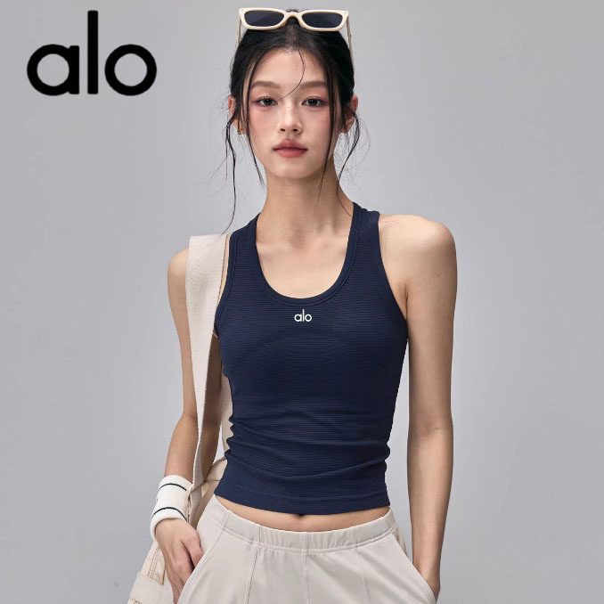 Aio Fitness All-In-One Sports Vest for Women, Quick-Drying, Shock-Proof Running Training Bra, Outer Wear, Beautiful Back Yoga Vest