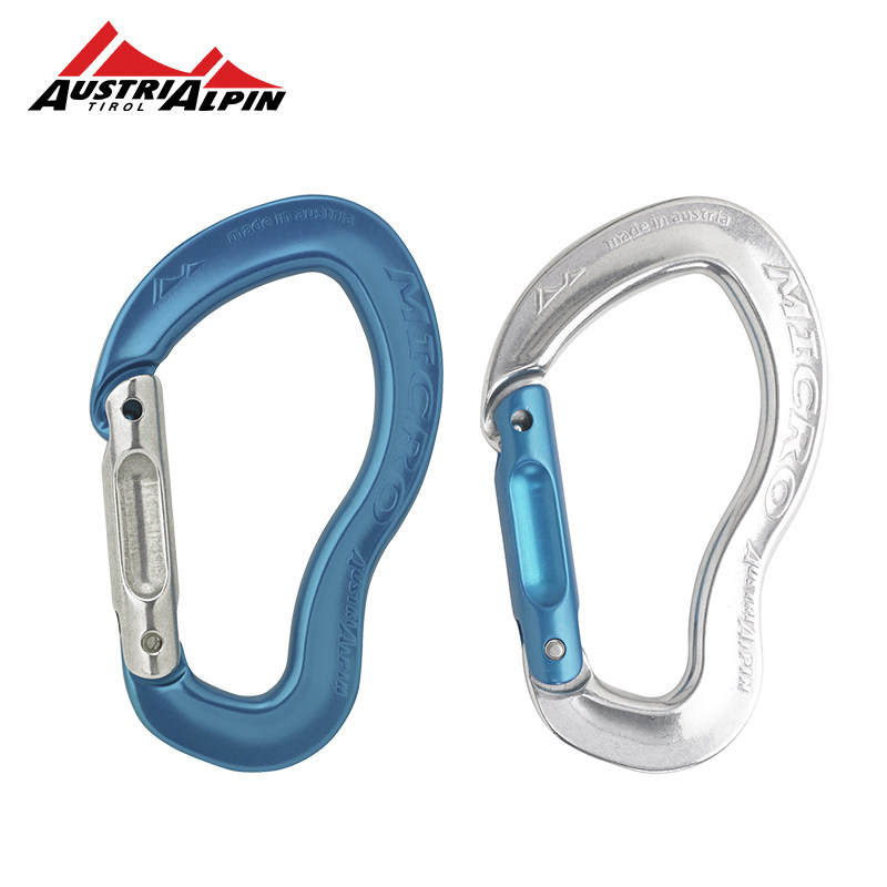 Austrialpin straight door quick hanging single lock loose lock professional climbing equipment carabiner MICRO Austria origin