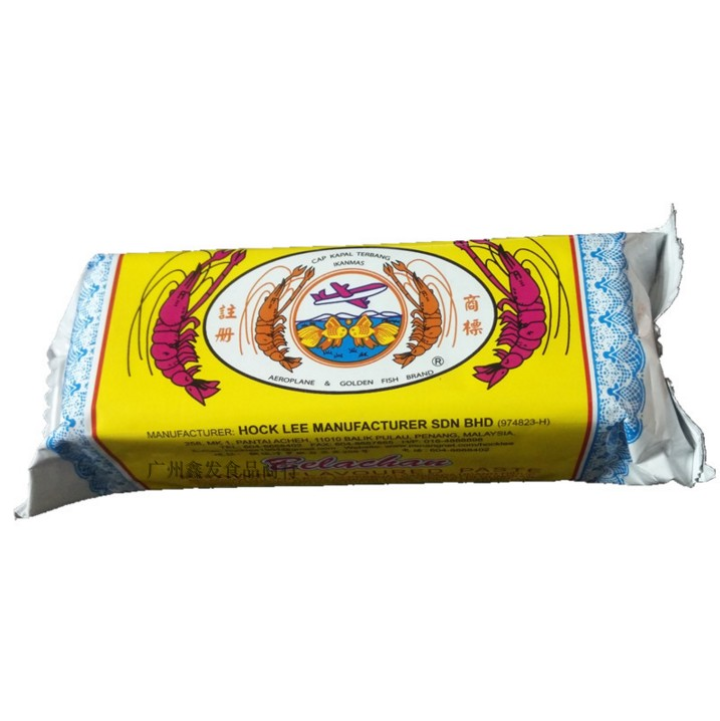 Malaysia Airplane Goldfish Brand Malazan Shrimp Cake, Pan-fried Airplane Shrimp Paste Shrimp Paste 250g